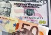 Гривна вновь укрепилась по отношению к доллару и евро