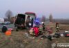 На Хмельнитчине разбился автобус с переселенцами из Днепра: есть жертвы