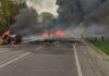 В Ровенской области пассажирский автобус столкнулся с бензовозом: 17 погибших
