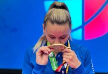 Одесситка Анжелика Терлюга завоевала золото по карате на Всемирных играх