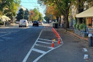 Новая разметка и изменение схемы движения: новшества на дорогах Одессы Новая разметка и изменение схемы движения: новшества на дорогах Одессы