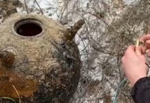 К берегам Одесской области снова прибило мину