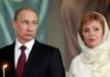 Колишня дружина путіна заробляє на безгрошів’ї росіян, — ЗМІ