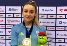Україна після першого «медального» дня піднялася на вершину загального заліку Європейських ігор