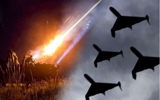 Дрони не пройшли: вночі ППО відпрацювала на «відмінно» у чотирьох областях України (фото)