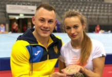 Українська чемпіонка Європи народила сина титулованому гімнасту (фото)