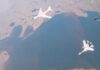 Российско-китайская группа военных самолётов покрасовалась в нейтральных водах Тихого океана