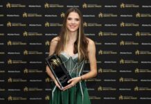 Українку Магучих визнали найкращою в Європі: олімпійська чемпіонка затьмарила всіх на церемонії у Скоп’є (фото, відео)