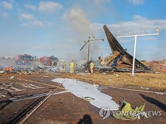 Майже 200 людей загинули в&nbsp;авіакатастрофі у&nbsp;Південній Кореї (фото, відео)