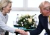 Трамп заключил торговое соглашение с ЕС после игры в гольф
