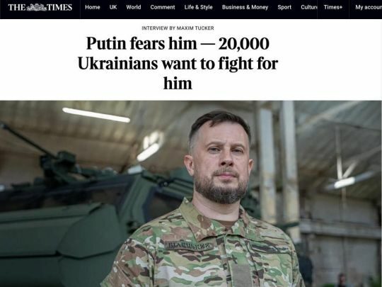 Репутація ефективного командира робить Білецького дедалі впливовішою політичною фігурою, — The Times