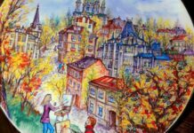 «Декоративні тарілки з моїм розписом є у дипломатів різних країн світу», — художниця Юлія Красна