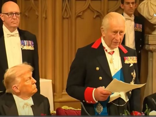 Король Чарльз ІІІ мʼякою силою схиляв Трампа на бік України, — ЗМІ