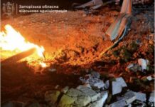 Під ранок ворог завдав удару по Запоріжжю: пошкоджено приватні будинки та багатоповерхівки, у місці «прильоту» пожежа (фото, відео)