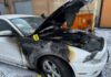 В центре Одессы горел Ford Mustang: кто и зачем поджег элитное авто