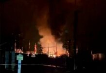 Безпілотники підпалили важливу нафтоперекачуючу станцію в Краснодарському краї рф (відео)
