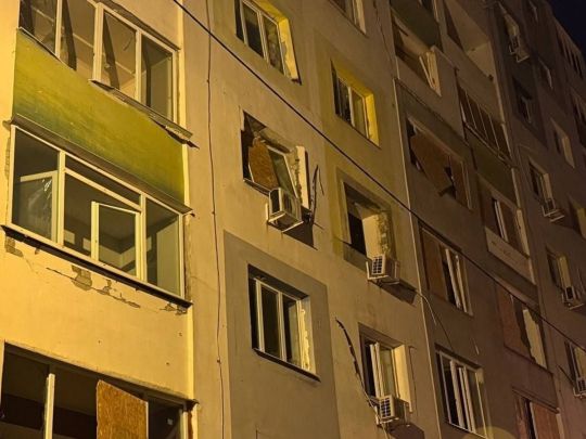 Після масованої атаки безпілотниками росіяни завдали по Харкову ракетного удару (фото)