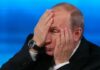 Рейтинг схвалення путіна впав до найнижчого рівня з часів вторгнення в Україну