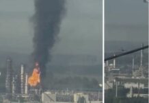 Один з найбільших НПЗ рф у Кстово палає після нічної атаки, школи переведені на дистанційку (фото, відео)