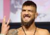 Українець Амосов на UFC 328 «задушив» суперника на 100 тисяч доларів (відео)
