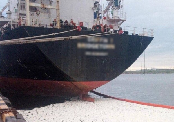 Старпома иностранного судна подозревают в загрязнении моря в Одесской области пальмовым маслом Старпома иностранного судна подозревают в загрязнении моря в Одесской области пальмовым маслом